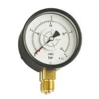 MANOMETRE DIFFERENTIEL EURO INDEX 100MM 0/40 mws 0/4 bar