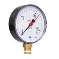 Euro-Index manomètre radial 100 mm x 1/2 - 0/4 bar