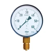 MANOMETRE EURO INDEX KP100 1/2 0/25 mbar radial