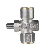 Euro-Index bouton poussoir robinet 1/2 FF nd 4 - pour manomètre gaz