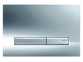 PLAQUE DE COMMANDE GEBERIT SIGMA 50 24,6 - 1,3 o 16,4 ! cm chromé synthetique pour rinçage à 2 volumes