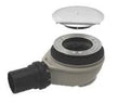 Geberit Uniflex siphon de douche9 0 mm - chromé - incl set de finition - garde d'eau 50 mm