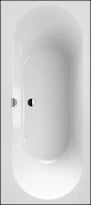 Villeroy & Boch Oberon 2.0 baignoire quaryl 1700 x 750 mm - blanc - avec pieds