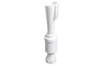Walraven PP siphon entonnoir 5/4 x 32 mm - pour condensats - avec garde d'eau - blanc