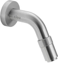 Clou Freddo 11 robinet eau froide mural - bec 90 mm - acier inoxydable brossé