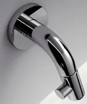 Clou Kaldur robinet eau froide mural - bec 74 mm - chrome