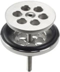 Clou Mini Wash Me 5/4 CM crépine inox brossé et bouchon en silicone