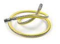 Fixaflex Gasflex 26 CE inox flexible gaz MF 1/2 x 1/2 - 2000 mm - approuvé ARGB - avec gaine jaune