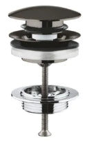 Grohe vidage avec push-open couvercle brushed hard graphite