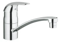 Grohe Euroeco mitigeur cuisine 1/2 chromé