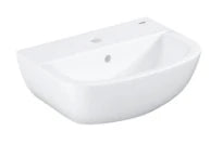 Grohe Bau lave-mains 453 x 354 mm - blanc - céramique - avec trou de robinet - avec trop-plein