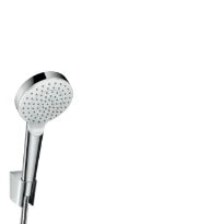 Hansgrohe Crometta 1jet set douchette -  blanc/chromé - avec flexible 1/2 x 1250 mm