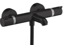 Hansgrohe Ecostat Comfort robinet thermostatique bain - noir mat