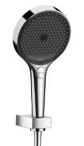 DOUCHETTE HANSGROHE RAINFINITY 130 MM chromé Set 130 3 jet - avec flexible 160 cm et support mural