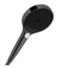 Hansgrohe Rainfinity douchette 130 MM 3 jets noir mat avec bouton Select