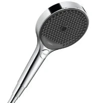 Hansgrohe Rainfinity douchette 130 MM 3 jets HD ECosmopolitanchromé avec bouton Select