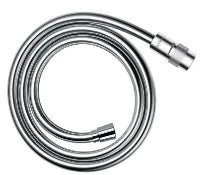Hansgrohe Isiflex flexible de douche 1/2 x 1250 mm - chromé - 1 écrou conique et 1 écrou cylindrique