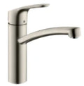 Hansgrohe Focus mitigeur cuisine inox look