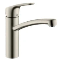Hansgrohe Focus mitigeur cuisine inox look