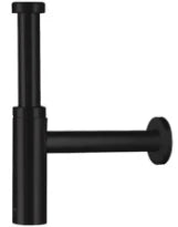 Hansgrohe siphon 5/4 X 220 noir mat pour lavabo