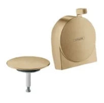 Hansgrohe Exafill S set de finition pour vidage baignoire - bronze brossé