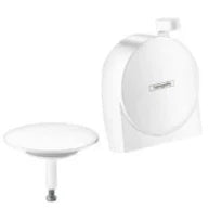 Hansgrohe Exafill S set de finition pour vidage baignoire - blanc mat