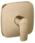 SET DE FINITION DOUCHE HANSGROHE TALIS E brushed bronze mural encastre mitigeur douche