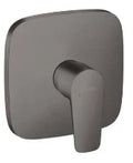 SET DE FINITION DOUCHE HANSGROHE TALIS E brushed black mural encastre mitigeur douche