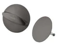 Hansgrohe FlexaPlus set de finition pour vidage baignoire - noir chromé brossé