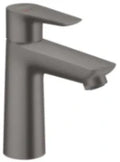 Hansgrohe Talis E mitigeur lavabo ComfortZ110 noir brossé avec vidage avec tirette