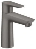 Hansgrohe Talis E mitigeur lavabo ComfortZ110 noir brossé avec vidage avec tirette