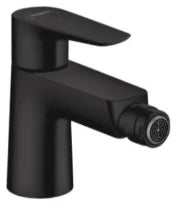 Hansgrohe Talis E mitigeur bidet noir mat avec vidage