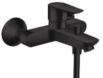 Hansgrohe Talis mitigeur bain apparent noir mat bec pour bain avec quickclean mousseur et inverseur