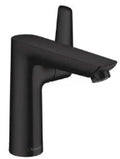MELANGEUR DE LAVABO MONO-COMMANDE HANSGROHE TALIS E mat noir comfortzone 150 avec vidage