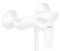 MELANGEUR DE DOUCHE MONO-COMMANDE HANSGROHE TALIS E mat blanc apparent