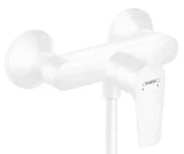MELANGEUR DE DOUCHE MONO-COMMANDE HANSGROHE TALIS E mat blanc apparent