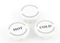 Hansgrohe ET plaque de finition Montreux HOT/ COLD/ anneau