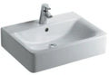 Ideal Standard Connect Cube lavabo 600 x 460 x 175 mm - blanc - avec trou de robinet - avec trop-plein