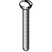 Viega WSS vis crépine M6 x 80 mm - acier inoxydable