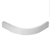 Huppe K Purano tablier pour 90 - 90 o CM blanc pour tub 1/4-rond 90cm