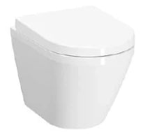 Vitra Integra wc-suspendu compact PACK VitraFlush (wc-suspendu + siège softclose) sans bride - blanc - B355xD480 mm - fixationss invisibles