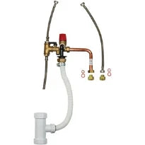 Watts UBK set de raccordement boiler (groupe de sécurité pour boiler - flexibles - set d'évacuation) - prix par set