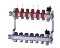 COLLECTEUR RADSON 350 MM - 4/4 inox 4 circuits avec debitmetre