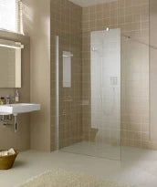 Kermi XB WIW Walk-In paroi de douche 1100 x 2000 mm - réglage 1080-1100 mm - verre de sécurité ESG clair - profilé: argent poli