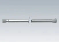 DBJ Standard barre de douche téléscopique 750-1250 mm - alu