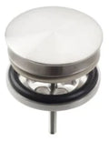Clou Pollux crépine 5/4 CM inox brossé avec plaque