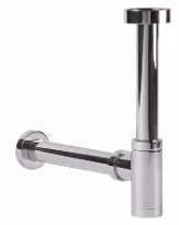 Clou Mini Suk siphon- chromé - pour lave-mains