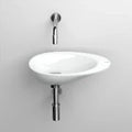 Clou First lave-mains 360 x 220 x 80 mm - blanc - céramique - sans trou de robinet - sans trop-plein - avec bouchon