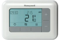 Honeywell T4M thermostat à horloge avec programme hebdomadaire - OpenTherm - blanc