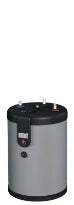 ACV Smart 100 boiler à accumulation 100 l - sans résistance - inox - avec groupe de sécurité - vertical - model mural/au sol - label ERP sanitairee: C